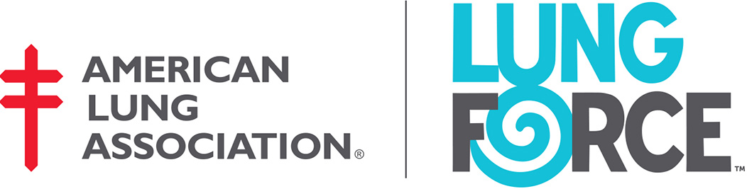 American Lung Association and Lung Force logos